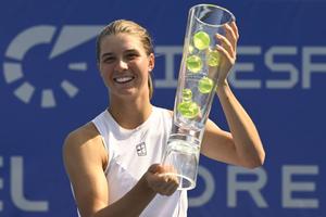 În vârstă de 18 ani, Lilli Tagger a câștigat primul titlu WTA al carierei