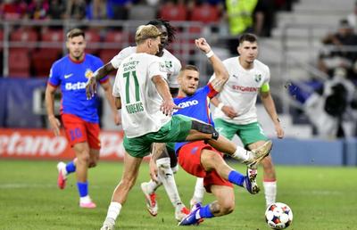 Auda - FCSB, meci de milioane! Suma minimă pierdută de roș-albaștri dacă nu se califică