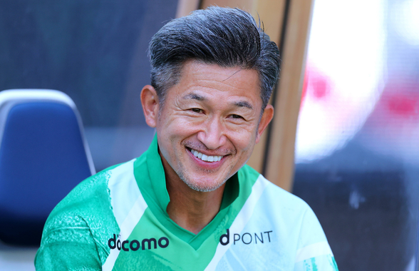 Nu se gândește la retragere: Kazuyoshi Miura, gol oficial la 59 de ani