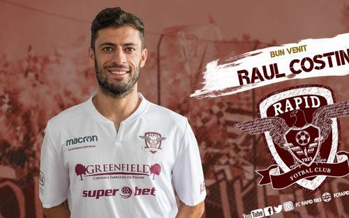 Raul Costin a revenit la Rapid