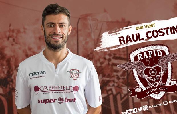 OFICIAL. Revenire la Rapid: s-a întors după 4 ani și este al doilea cel mai bătrân jucător din lot