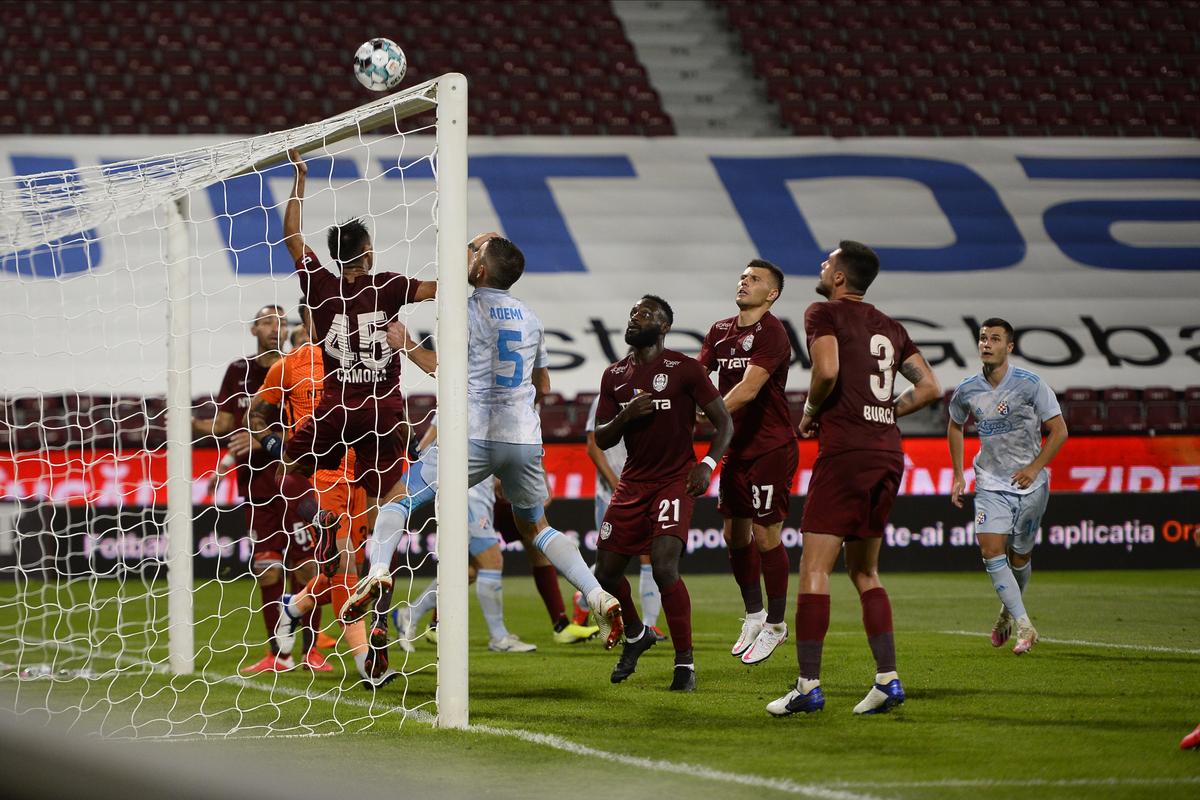 CFR Cluj - Dinamo Zagreb. Dynamic Duo » Debeljuh și Rondon, surprizele lui Petrescu, au ținut-o în viață pe CFR
