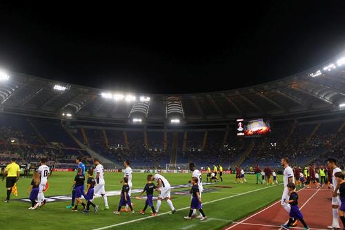 După 0-4 pe Olimpico, CFR Cluj i-a ținut piept Romei în retur / foto: Guliver/Getty Images