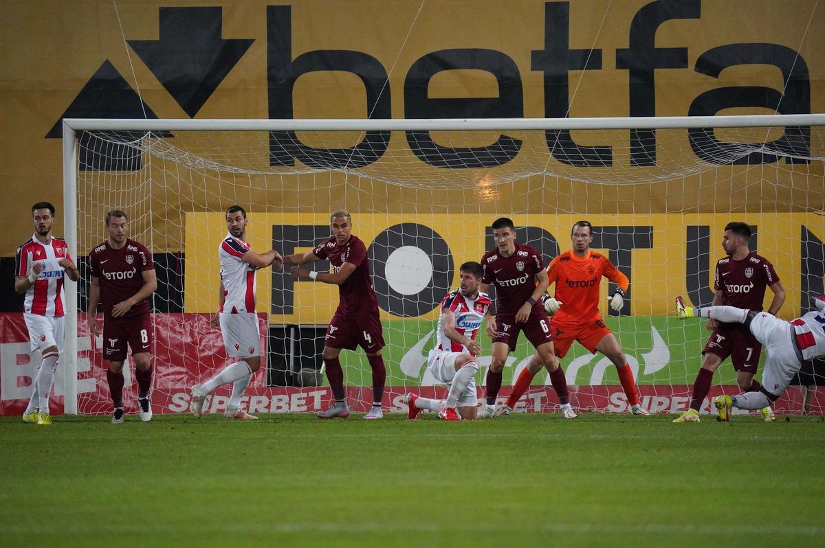 CFR Cluj - Steaua Roșie Belgrad, play-off Europa League / FOTO: Alexandra Fechete