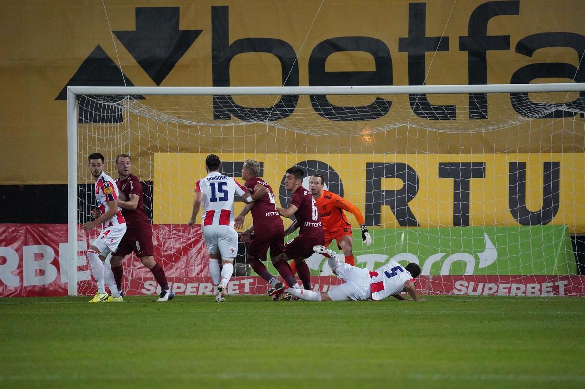 CFR Cluj - Steaua Roșie Belgrad, play-off Europa League / FOTO: Alexandra Fechete