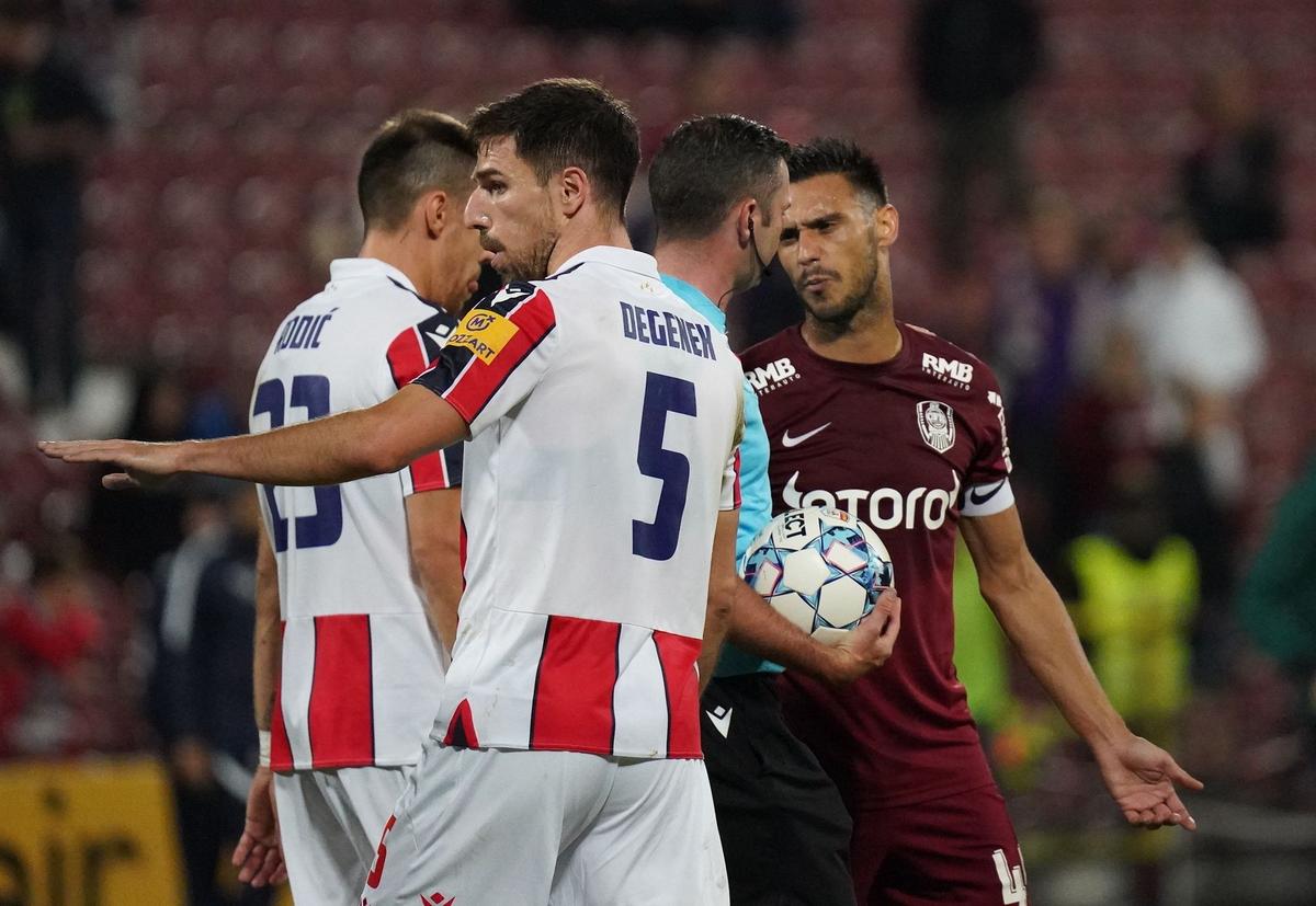 Notele ultimului meci condus de Marius Șumudică la CFR Cluj » Un jucător al campioanei României a primit 1