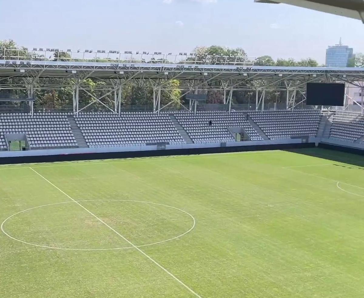 FOTO Gazonul de pe „Arcul de Triumf” înainte de Dinamo - Petrolul