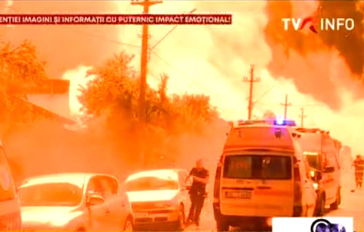 Explozii puternice și incendiu în Crevedia » Ministrul Alexandru Rafila confirmă informațiile dramatice: „Există și decese” + prima reacție a președintelui Iohannis