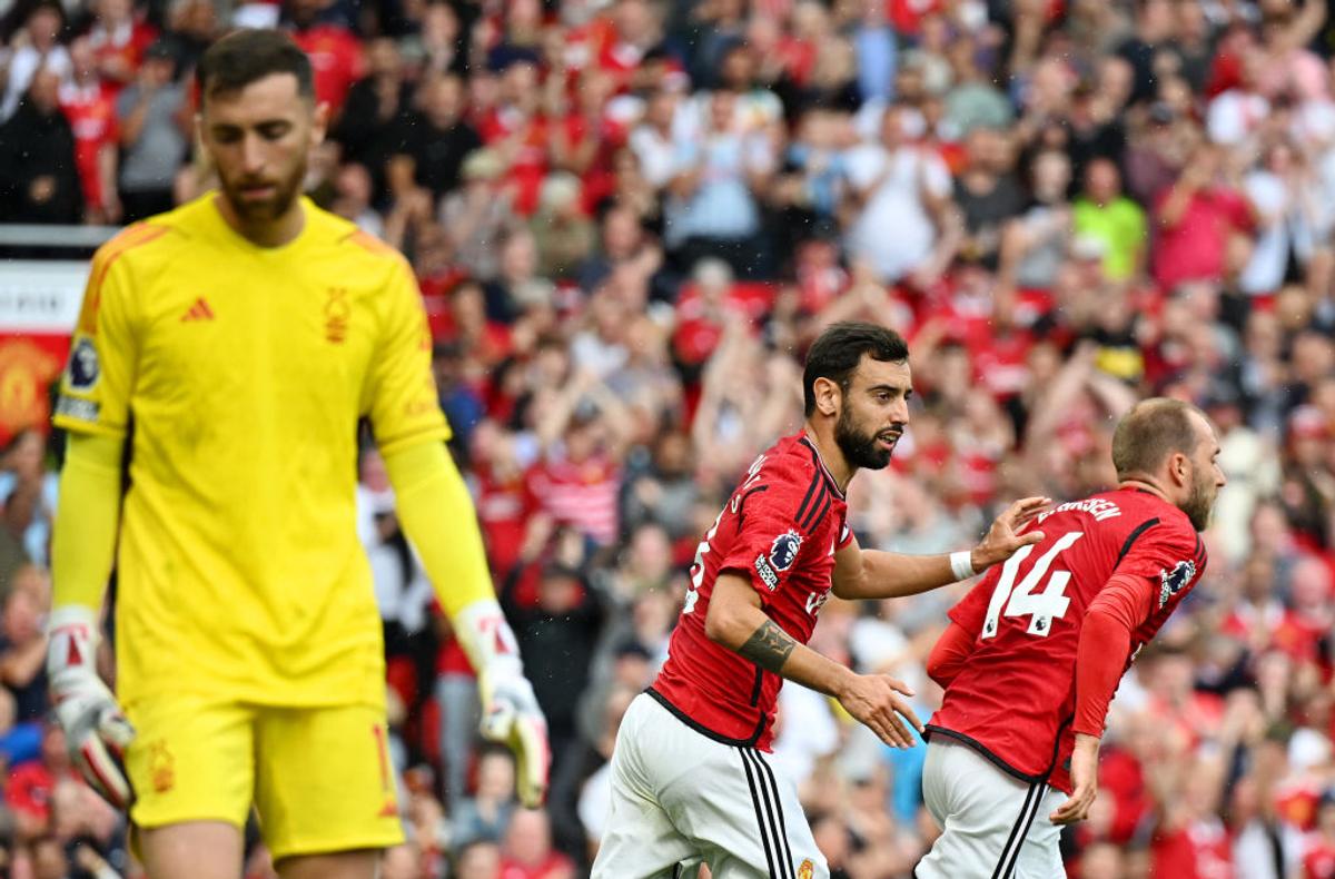 Manchester United a întors-o pe Nottingham după un început catastrofal