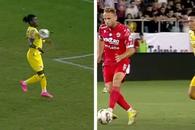 Cine s-a făcut mai tare de râs? Goluri după două gafe imense în prima repriză din Dinamo - Petrolul
