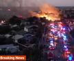 Explozii puternice și incendiu în Crevedia » Ministrul Alexandru Rafila confirmă informațiile dramatice: „Există și decese” + prima reacție a președintelui Iohannis