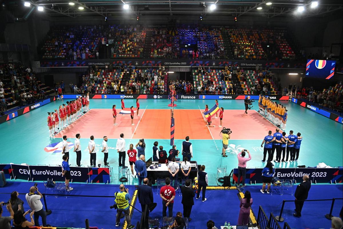 Franța - România, în „optimile” Campionatului European de volei feminin