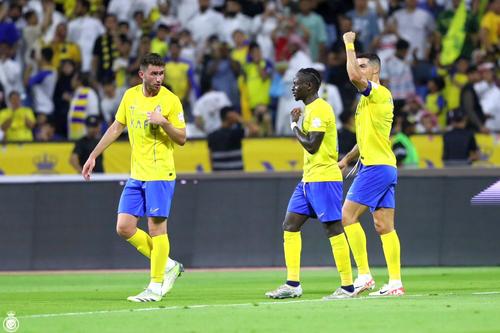 Cristiano Ronaldo, hattrick în Al Fateh - Al Nassr. 
Foto: Twitter @ Al Nassr FC EN
