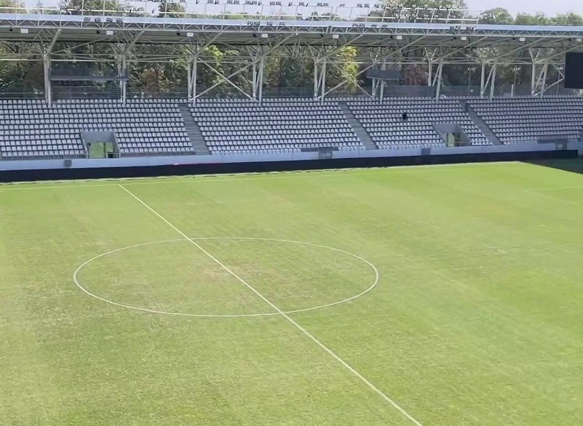 FOTO Gazonul de pe „Arcul de Triumf” înainte de Dinamo - Petrolul
