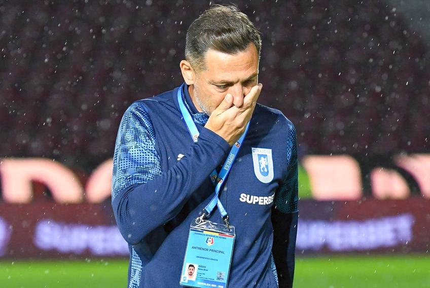 Mirel Rădoi, antrenorul Universității Craiova. Foto: Imago Images