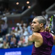Carlos Alcaraz și noul look de la US Open / foto: Imago