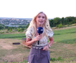 Adriana Cojocari, prezentatoarea emisiunii „La firul ierbii”, din Republica Moldova. Foto: Captură video