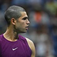 Carlos Alcaraz și noul look de la US Open / foto: Imago