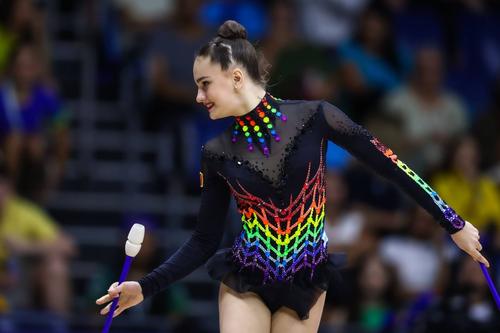 Amalia Lică, performanță uriașă la Campionatele Mondiale de Gimnastică Ritmică de la Rio de Janeiro/Foto: Imago Images