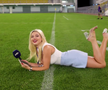 Adriana Cojocari, prezentatoarea emisiunii „La firul ierbii”, din Republica Moldova. Foto: Captură video