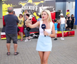 Adriana Cojocari, prezentatoarea emisiunii „La firul ierbii”, din Republica Moldova. Foto: Captură video