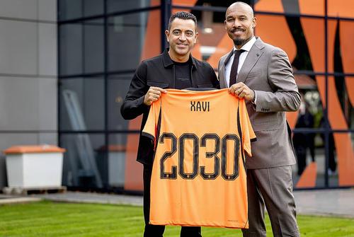 Xavi, prezentat ca selecționer al Olandei până în 2030 / foto: Imago Images