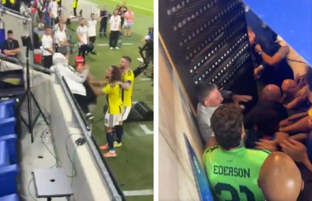 Scene scandaloase în Liga Campionilor » Guendouzi i-a provocat pe fani și a pornit o bătaie ca în filme