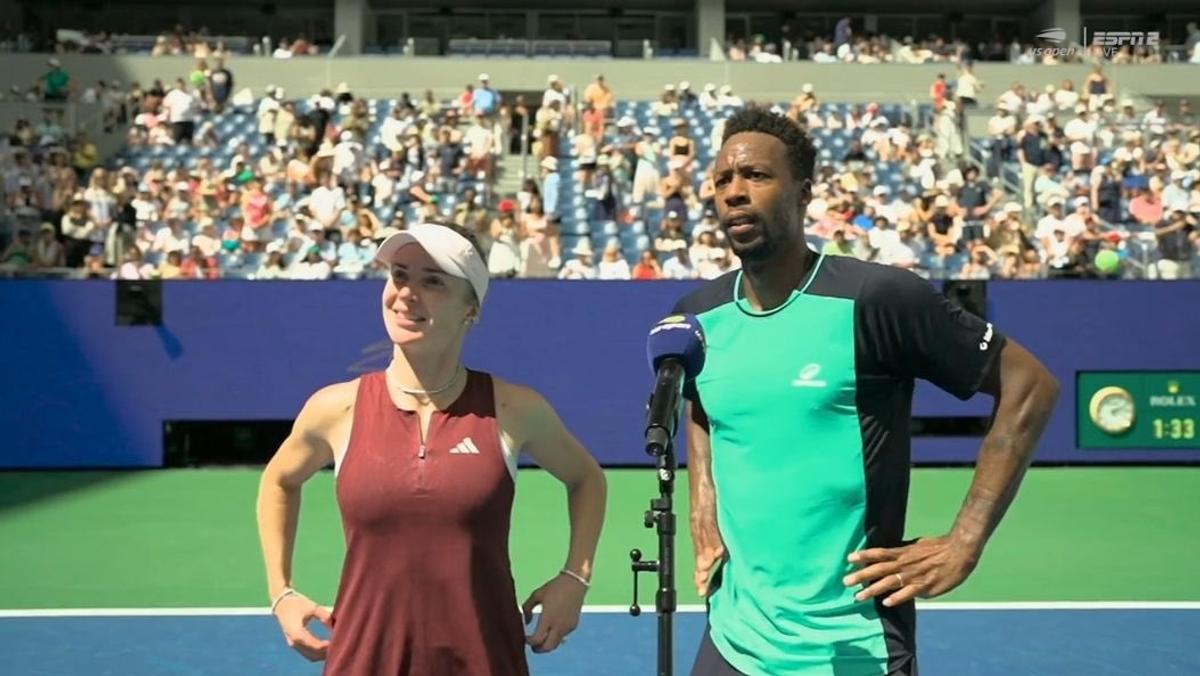 Elina Svitolina, în tricoul unei echipe de fotbal la US Open