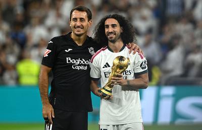 Gest superb înainte de Real Madrid - Real Sociedad » Rivalul a fost aplaudat la scenă deschisă