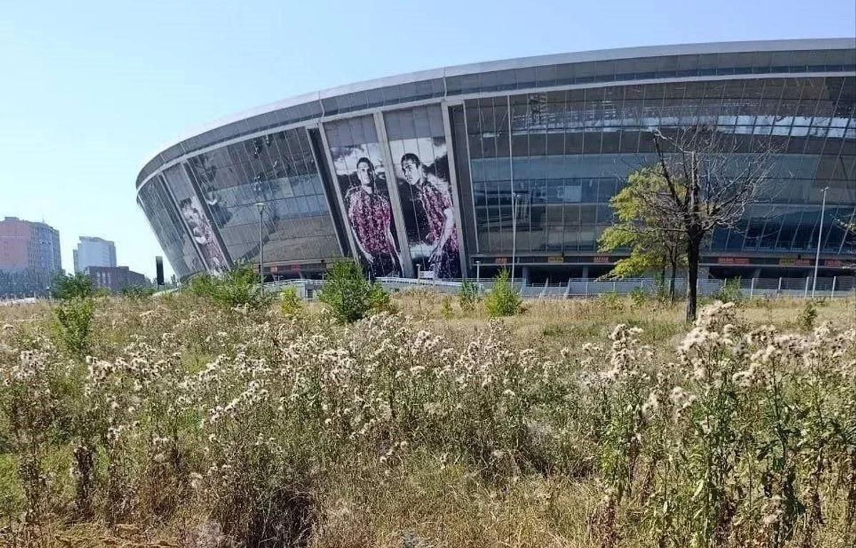 Cum arată Donbass Arena, stadionul lui Șahtior, după războiul declanșat de Rusia