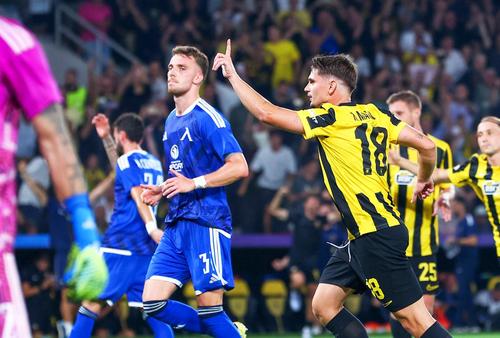 Răzvan Marin, gol în AEK Atena - Levski Sofia / FOTO: Imago