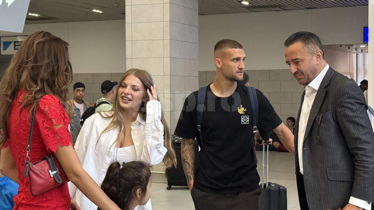 Daniel Bîrligea, la plecarea spre Italia