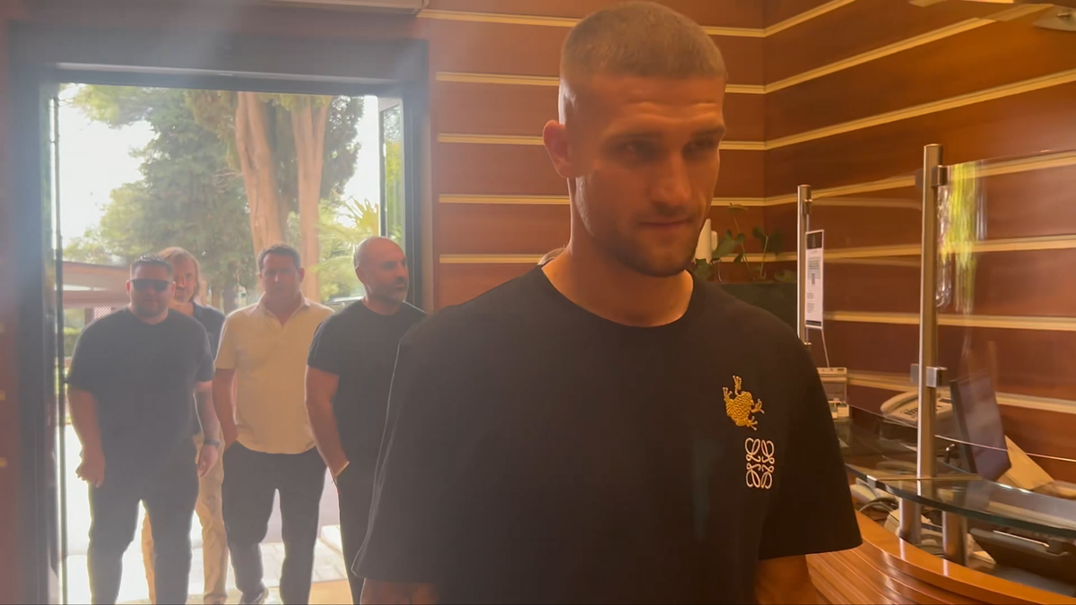 Daniel Bîrligea a ajuns la Frosinone // foto: captură X @ Gianluca Di Marzio