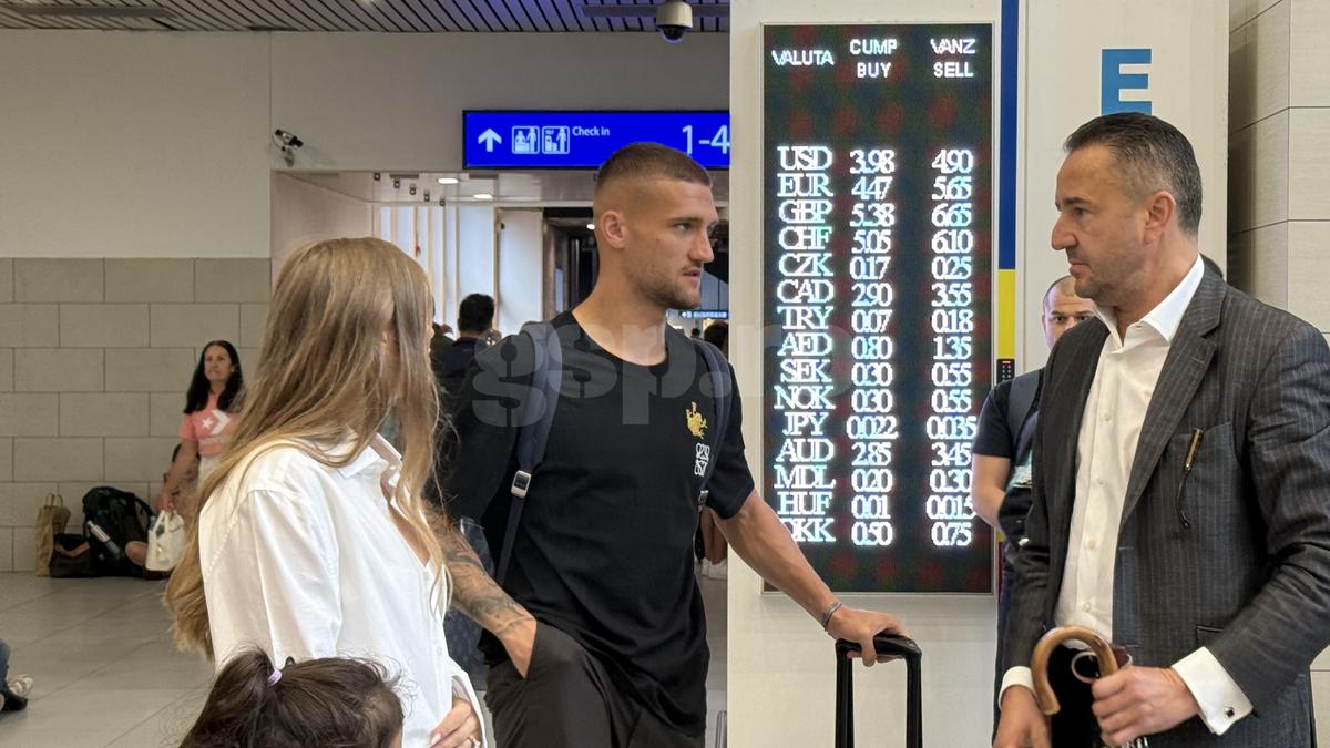 Daniel Bîrligea, la plecarea spre Italia