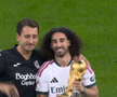 Marc Cucurella și Mikel Oyarzabal, omagiați împreună înainte de Real Madrid - Real Sociedad
