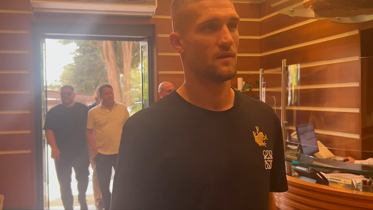 Daniel Bîrligea a ajuns la Frosinone // foto: captură X @ Gianluca Di Marzio