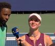 Elina Svitolina, în tricoul unei echipe de fotbal la US Open