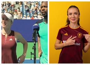 În tricoul cărei echipe de fotbal a apărut Elina Svitolina înaintea meciurilor de dublu de la US Open