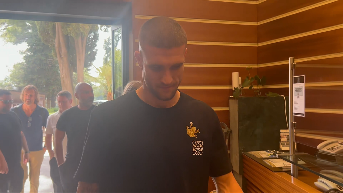 Daniel Bîrligea a ajuns la Frosinone // foto: captură X @ Gianluca Di Marzio