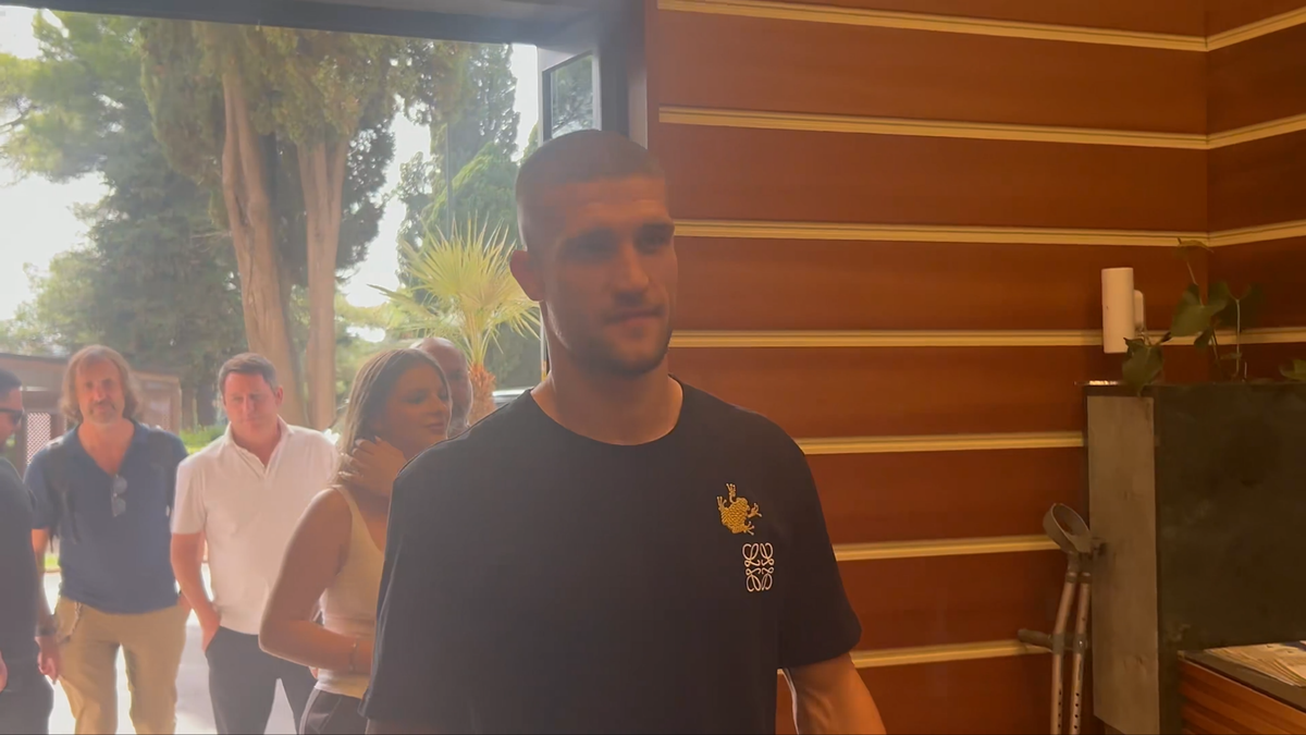 Daniel Bîrligea a ajuns la Frosinone // foto: captură X @ Gianluca Di Marzio