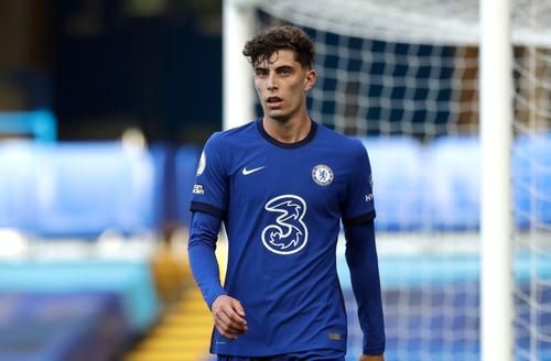 Kai Havertz, în tricoul lui Chelsea