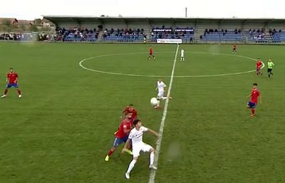 FOTO Au uitat de protocol: zeci de oameni în tribune la Comuna Recea - Rapid! Înghesuială și la gardul stadionului