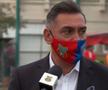 Ilie Dumitrescu, la stadionul Ghencea // foto: captură Youtube @ Steaua TV