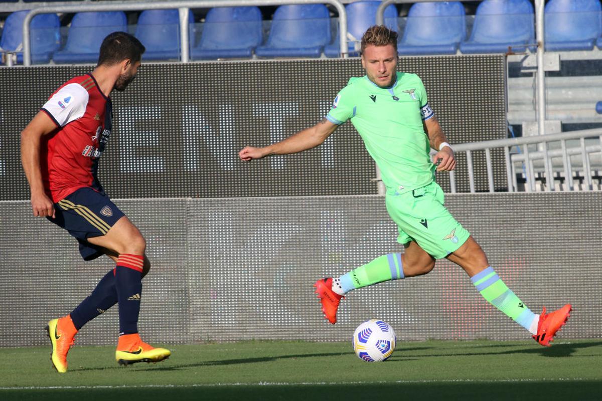 Cagliari - Lazio 0-2. FOTO + VIDEO » Răzvan Marin a pierdut duelul cu Ștefan Radu! A luat primul galben în Serie A