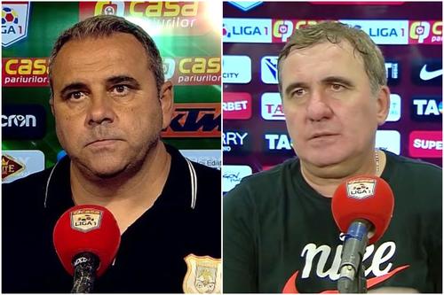 Gică Hagi și Alexandru Pelici // foto: capturi YouTube