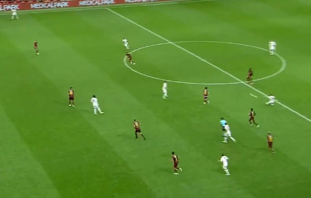 Primul gol al lui Olimpiu Moruțan la Galatasaray, o bijuterie! Cicâldău i-a pasat decisiv
