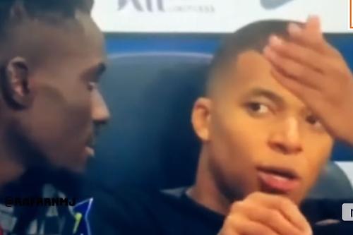 Kylian Mbappe, pe banca de rezerve // foto: captură YouTube