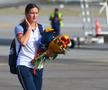 Campioanele olimpice, mondiale și europene Simona Radiș (23 de ani) și Ancuța Bodnar (24 de ani) au fost primite astăzi la Salonul Oficial al Aeroportului Henri Coandă.