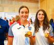 Campioanele olimpice, mondiale și europene Simona Radiș (23 de ani) și Ancuța Bodnar (24 de ani) au fost primite astăzi la Salonul Oficial al Aeroportului Henri Coandă.