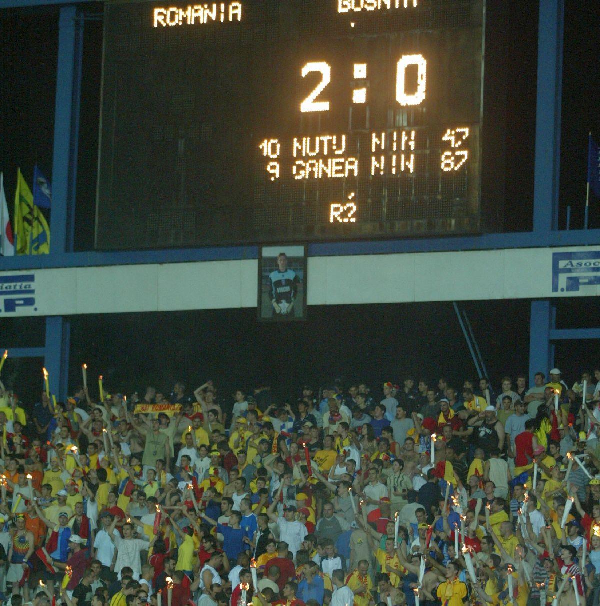 România - Bosnia, atunci și acum » Imagini memorabile din Bănie, de la duelul din 2003: „Mutu a «divorțat» de ghinion”